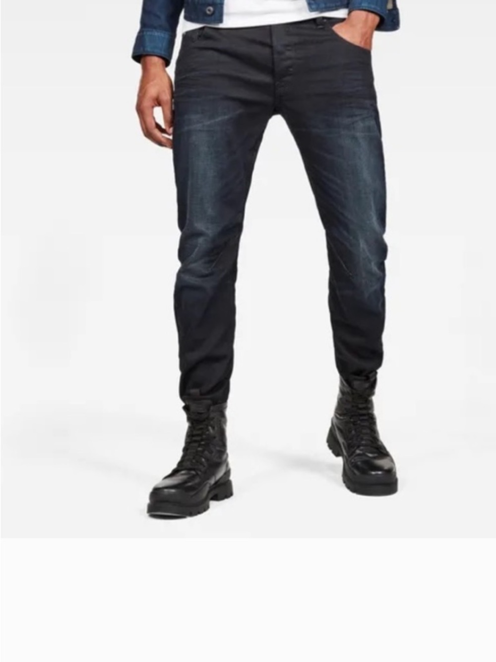 G-Star Arc 3D low Slim Jeans ridged denim 38x32